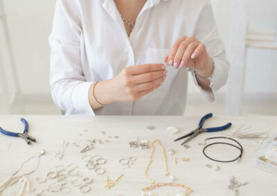 Atelier fabrication de bijoux