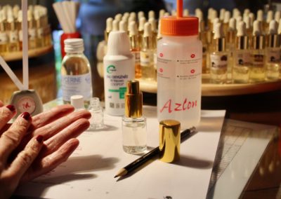 atelier diy solution hydro-alcoolique personnalisé parfumé