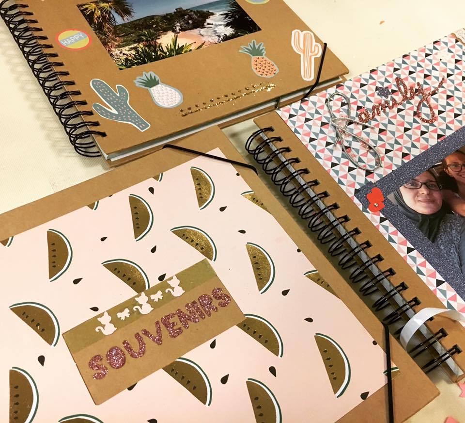 Atelier DIY scrapbooking